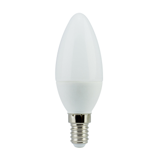 Gyertya LED fényforrás, E14, 6W