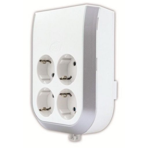 0020340112 Földelt 4-es elosztó "MultiPower", fehér