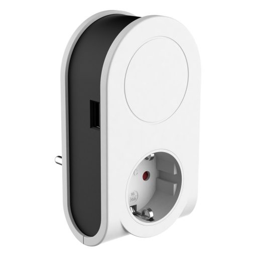 0020840103 Földelt köztes csatlakozóaljzat, USB aljzattal + töltővel