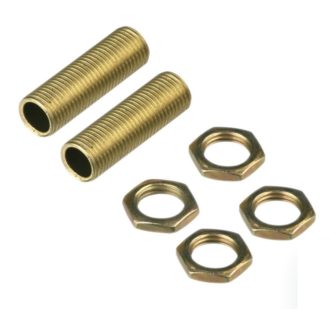   0503410555 Közcsavar anyával M10x1 30mm, fém (2db) bliszteres