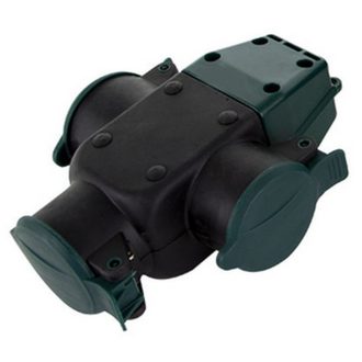   0512156555 Földelt lengő csatlakozóaljzat 3-as csapfedeles IP44