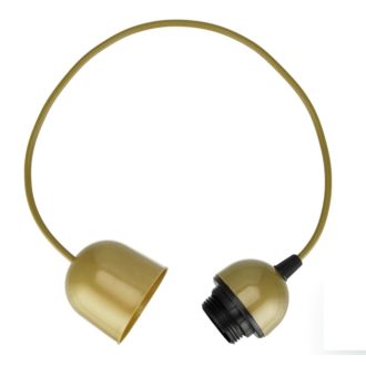   0513053555 Lámpafüggeszték,70 cm E27 max.:60W, arany 0513053555