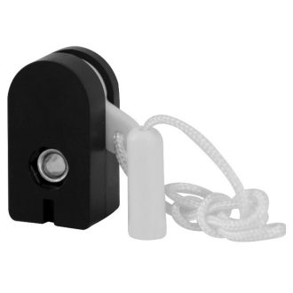 0753H Beépíthető húzókapcsoló, fekete 2db