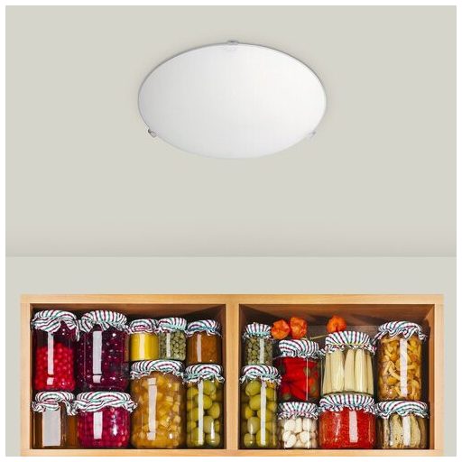 1803 Simple mennyD25 E27 60W fehér,műany. fül