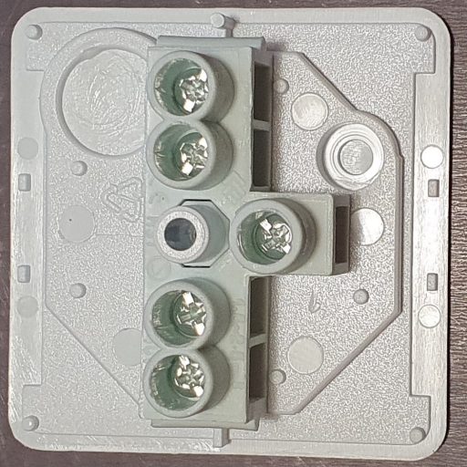 1810H Standard kötődoboz sütők bekötéséhez, fehér mini IP20