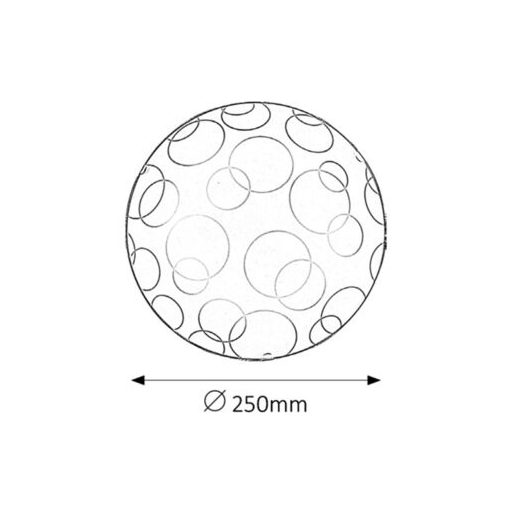 1843 Ada menny. D25 E27 60W, fehér