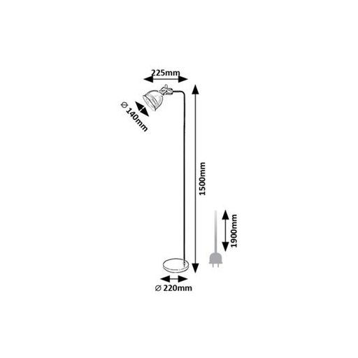 Flint,belt.álló,E27 1xMAX40W, bézs
