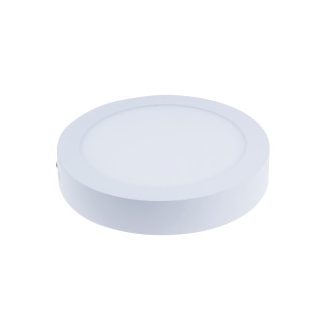   LED spotlámpa, 12W, falra szerelhető, kerek, semleges fehér fény