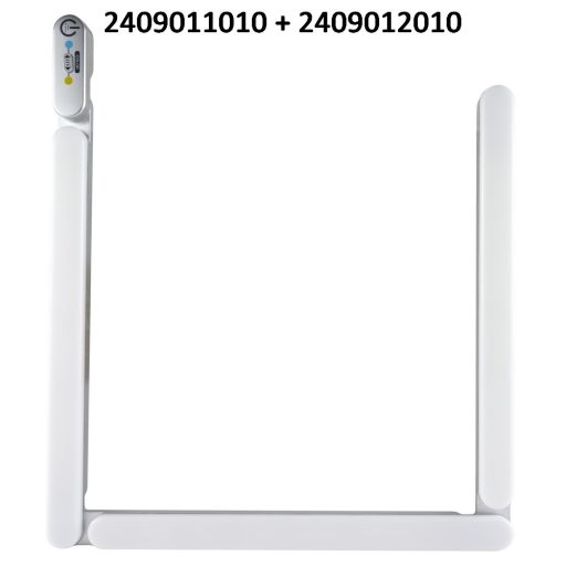 LED pult megvilágító FLEXLIGHT 2x3.4W ezüst alapkészlet