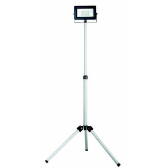   LED fényvető "Flare" 30W állványos, 2.5m, ezüst 2550lm 6500K IP65