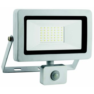   LED fényvető "Flare" 30W fehér mozgásérzékelővel 2550lm 6500K IP44
