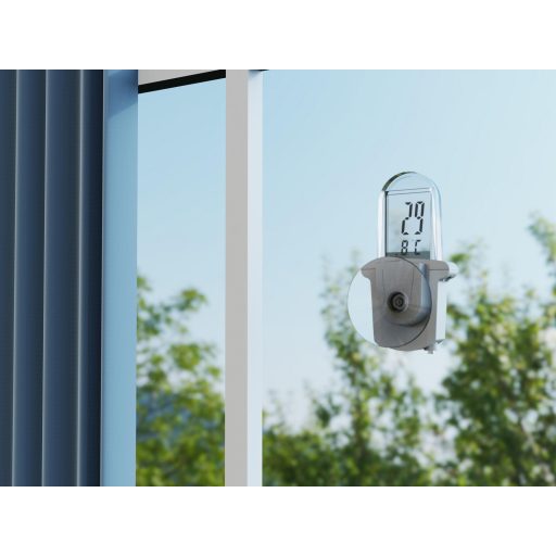 3003861 Hőmérő digitális kültéri tapadókorongos