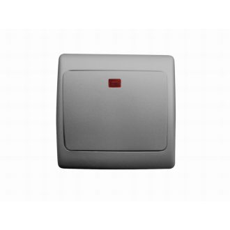 321059 Olympic váltókapcsoló jelzőfénnyel antracit