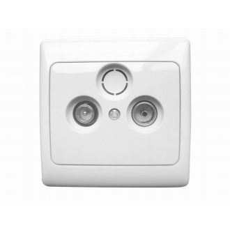 321075 Olympic TV/Rádió csatlakozóaljzat fehér