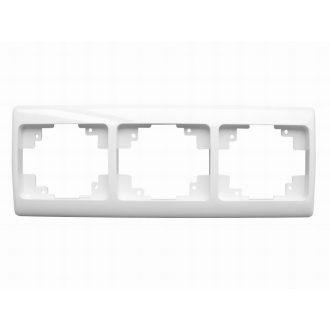 321085 Olympic 3-as vízszintes keret fehér