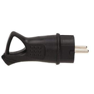 321588 Földelt gumi dugó fogantyúval, IP44