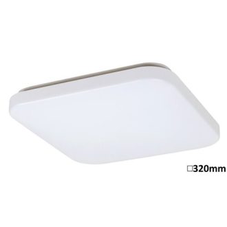 Rob menny.LED ff-al,32W,IP20,négyzet,feh
