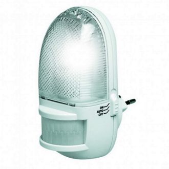   Irányfény LED, mozgásérzékelővel, 0.5W, 30 x 66.5 x 100 mm, 5m/ 110° mozgásérzékelőIP20230V