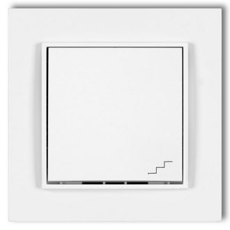 4102H MINI váltókapcsoló kerettel fehér
