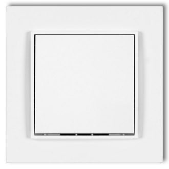 4103H MINI nyomógomb kerettel fehér