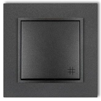 4118H MINI keresztkapcsoló kerettel metál grafit