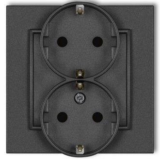 4122H MINI dupla dugalj kerettel metál grafit