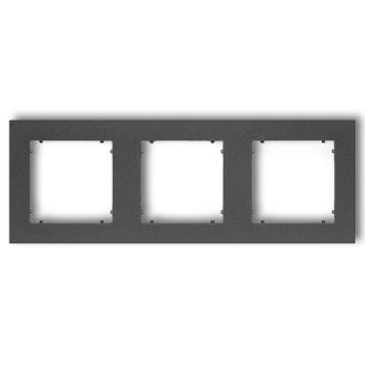 4126H MINI kettes keret metál grafit