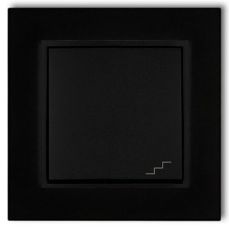 4130H MINI váltókapcsoló kerettel matt fekete