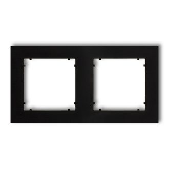 4139H MINI kettes keret matt fekete