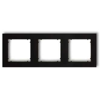 4140H MINI hármas keret matt fekete