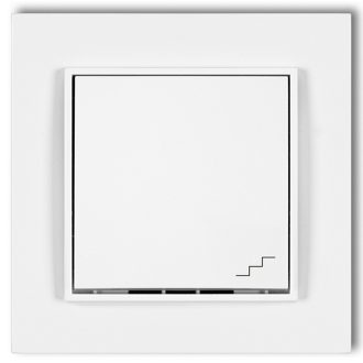 4162H MINI váltókapcsoló kerettel matt fehér