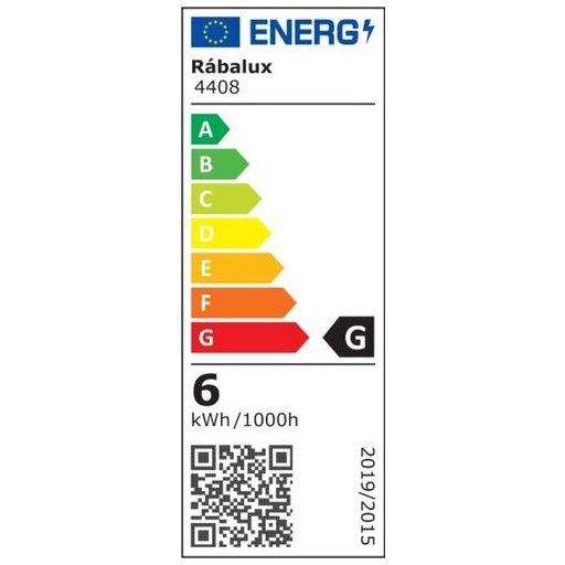 Colin asztali lámpa 5,6W led, fekete
