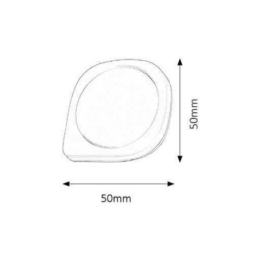 4647 Billy LED éjszaki fényforrás,0,5W,fehér