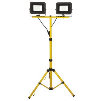   LED fényvető "Ispot" 2x20W állványos 2x1800lm 1.5m vezetékkel IP65