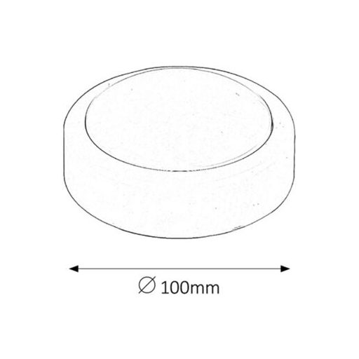 4703 Push light LED 0,3W, fehér