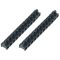 Sorkapocs 1 csavaros 2.5mm 12p 2db fekete bliszter