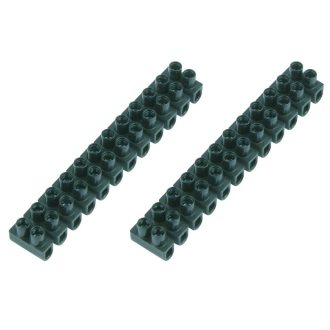 Sorkapocs 2 csavaros 0.5-4.0 mm 12p 2db fekete bliszter