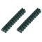 Sorkapocs 2 csavaros 0.5-4.0 mm 12p 2db fekete bliszter