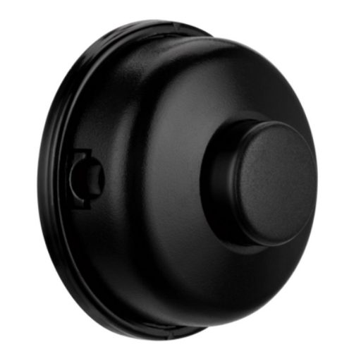 Talpkapcsoló 250V/6A kerek, fekete