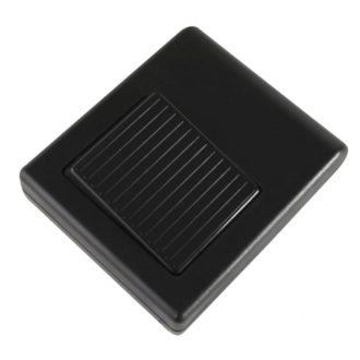 Talpkapcsoló 250V/3A, szögletes, fekete