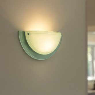 5173 Ufo falikarD31 E27 60W króm opál