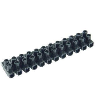 Sorkapocs 2 csavaros 0.5-4 mm 12p fekete