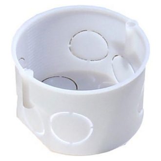 5208H Szerelvénydoboz normál fehér D6060 Ř60mm 41mm