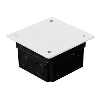   Kötődoboz, süllyesztett, perforált  80x80x50mm, IP20 80x80x50mm