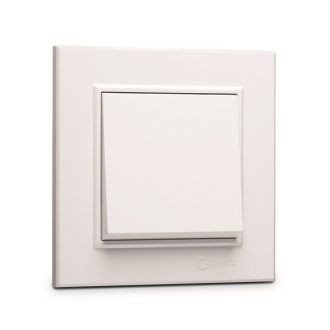 56001101 Karea 1 pólusú kapcsoló fehér