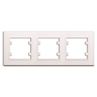 56001703 Karea 3-as keret, vízszintes, fehér