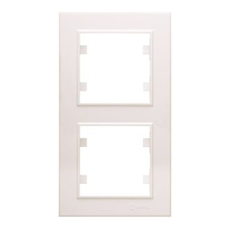 56001707 Karea 2-es keret, vertikális, fehér