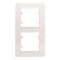 56001707 Karea 2-es keret, vertikális, fehér