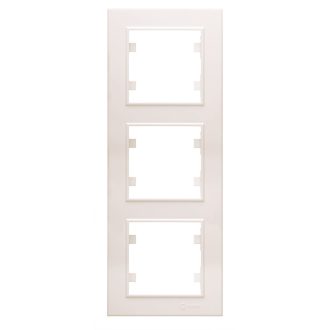 56001708 Karea 3-as keret, vertikális, fehér