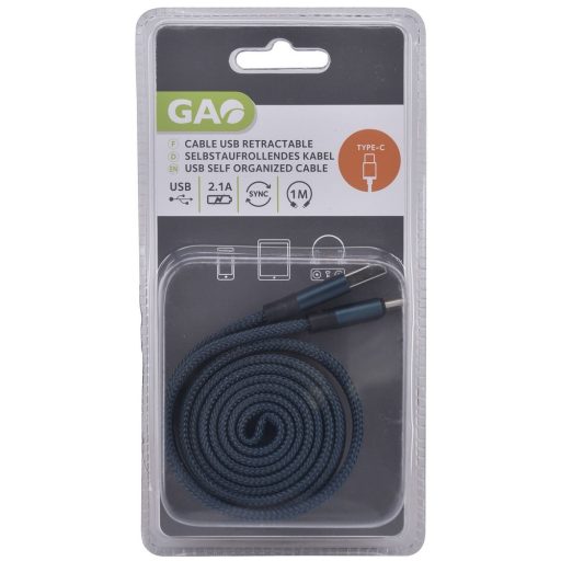 USB kábel A-C 1 méter